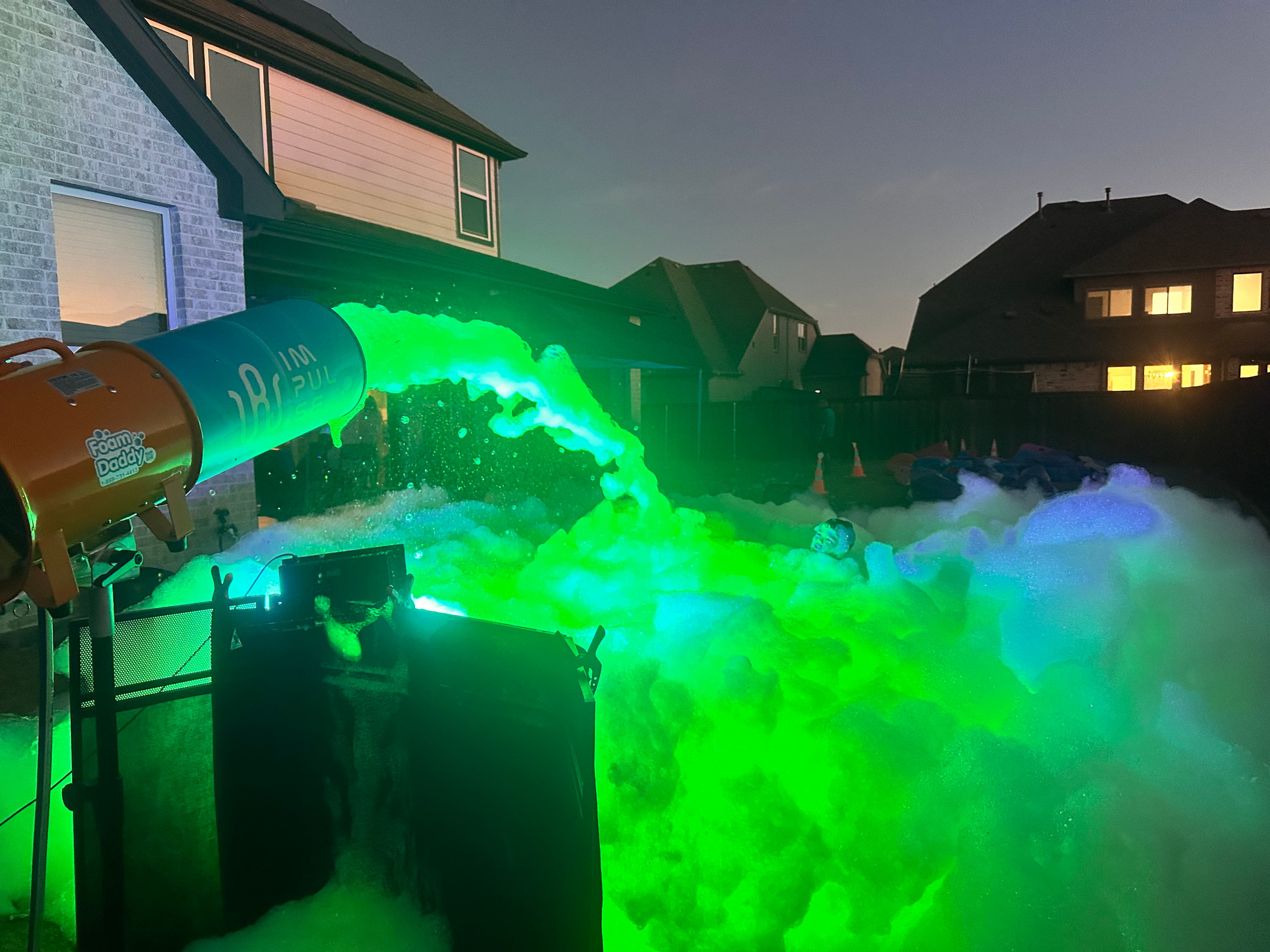 Glow Foam Party